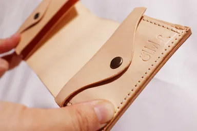 ミニ財布内側(ナチュラル)