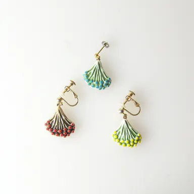 吊りばな　ピアス・イヤリング