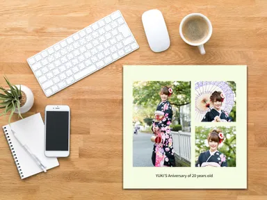 テーブル 成人式