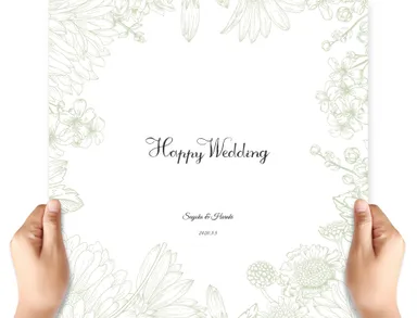 両手 ボタニカル