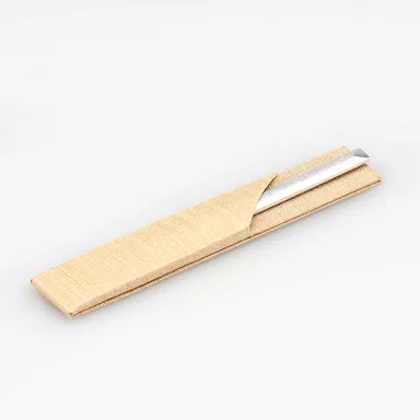 「旅のお土産(2)」四津川製作所の「Wagashi Fork」(鞘付き)