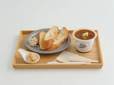 バゲット＆スープのセット