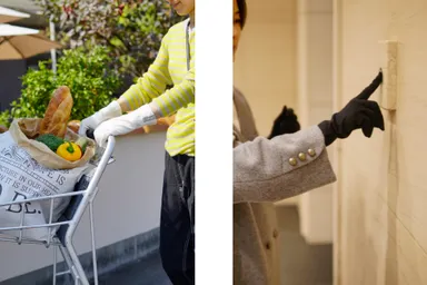 何気なく触れていた部分も抗菌グローブで安心