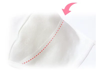 中生地の縫製を工夫