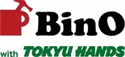 BinO with TOKYU HANDS ロゴ