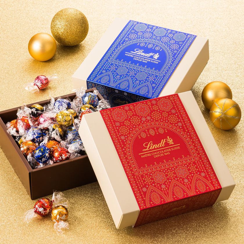 スイス発プレミアムチョコレートブランド「リンツ」から「クリスマスコレクション」が11月1日より登場 大切な人へのギフト、1年頑張った自分へのご褒美にも｜ リンツ＆シュプルングリージャパン株式会社のプレスリリース