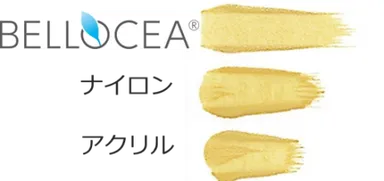 BELLOCEA(R)をリキッドファンデーションに含有した際の延展性の比較