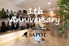 サスティナブルブランドのセレクトショップ『SAPOT』1周年記念　ノベルティキャンペーンを10/16～開催