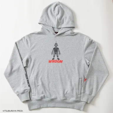 ULTRA STYLE プルパーカー メンズ【特空機2号ウインダム】杢グレー