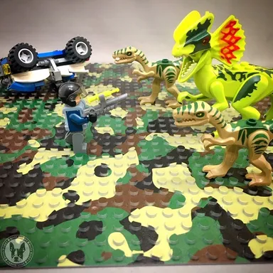 スクエアプレート(カモフラージュ) 2