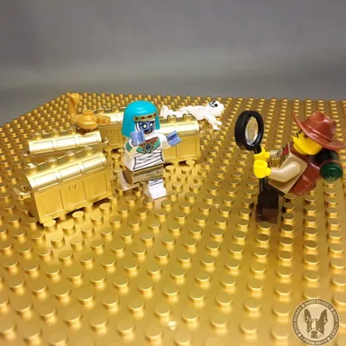 スクエアプレート(ゴールド)