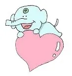 明治大学国際日本学部山脇ゼミキャラクター「やさゾウ」