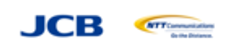 株式会社ジェーシービー　NTTコミュニケーションズ株式会社のロゴ