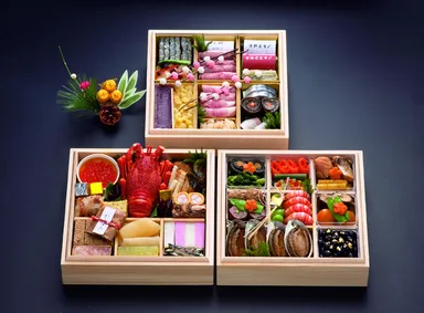 (4)サクワ5周年記念 富山五万石三段重　