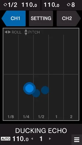 高フレームレートの4.3インチタッチディスプレイ(TOUCH FX画面)
