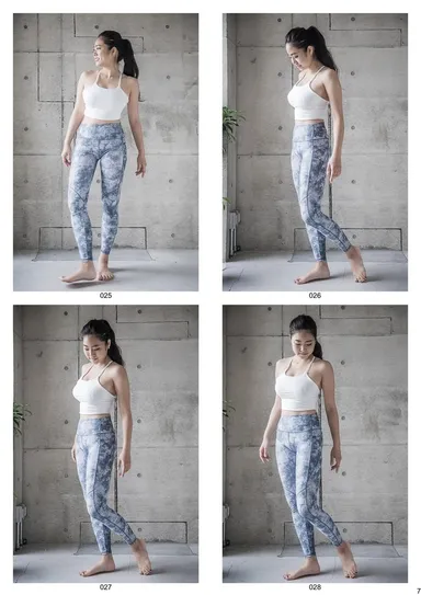 デニムライク レギンス　着用イメージ1