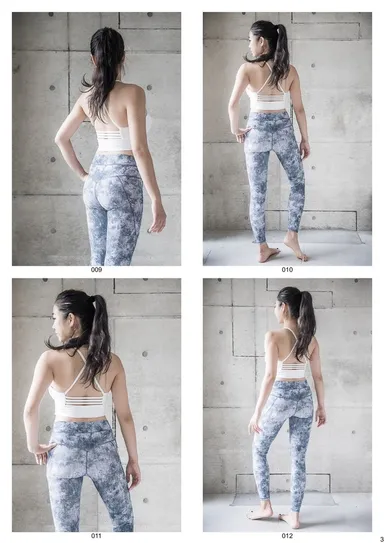 デニムライク レギンス　着用イメージ2