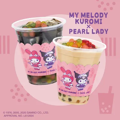 ブラックレモネード・スイートいちごミルクティー