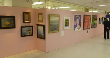 過去の絵画市の風景(2)