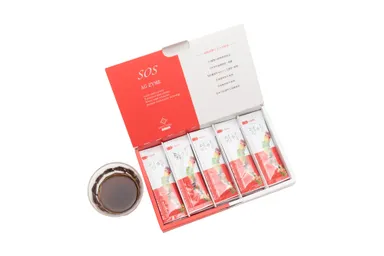 SOS AG ZYME　開いた状態