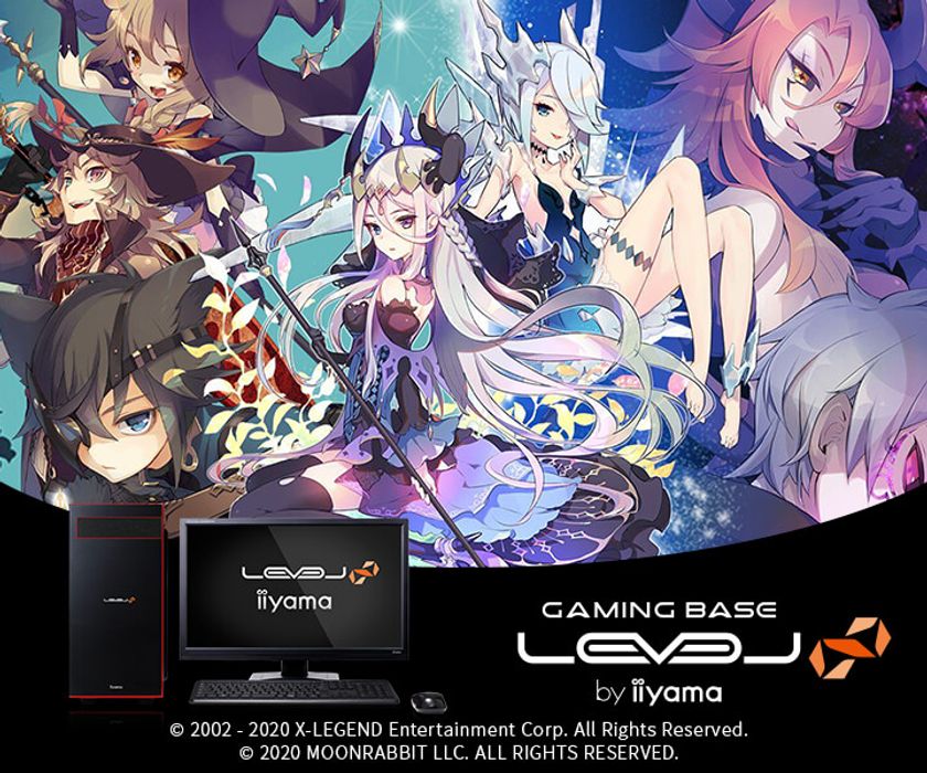 iiyama PC「LEVEL∞（レベル インフィニティ）」より
SEVENTH DARK推奨パソコンを発売