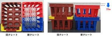 ナチュレ 恵 megumi　クレート新旧比較