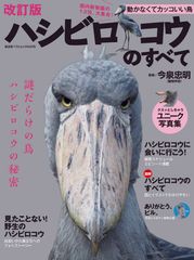 動物ジャンルでは異例の6刷となった書籍の改訂版『ハシビロコウのすべて 改訂版』を、『ハシビロコウカレンダー2021』と同時に10月13日発売！