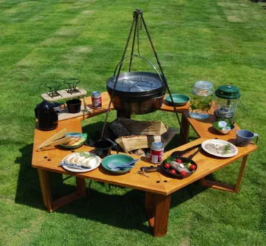 ヘキサテーブル設置イメージ(1)