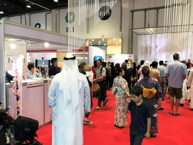 アブダビ展示会の様子2