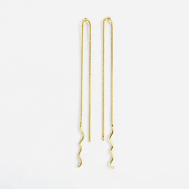 NUWL GLOSS WAVE CHAIN PIERCED