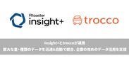 insight+、trocco連携のイメージ画像