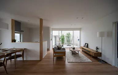 抜けのある外部空間