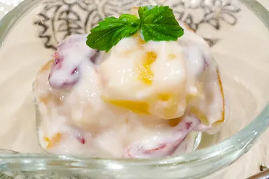 フルーツのヨーグルト和え-2