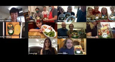 オンラインレッスンの様子