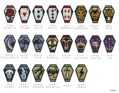 キャラクターアイコン デザイン刺繍