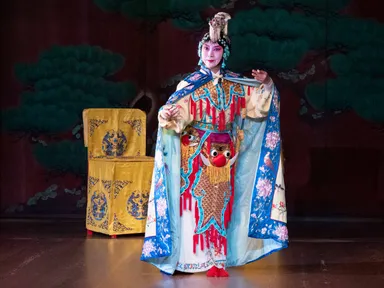 京劇「覇王別姫」の虞姫