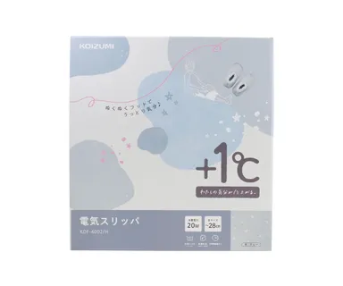 パッケージ「電気スリッパ」(KDF-4002／H)