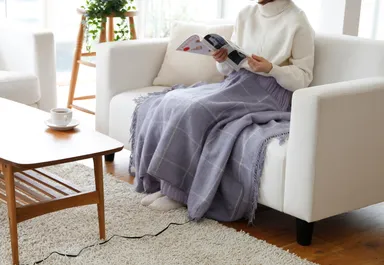 「ひざ掛け」使用イメージ