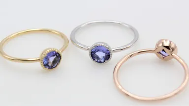 タンザナイト　リング1