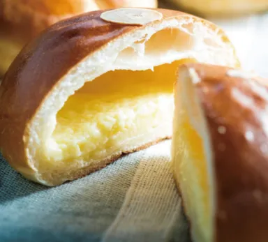 平飼いたまごのクリームパン