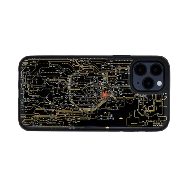 東京回路線図　iPhone 12 Pro　黒(1)