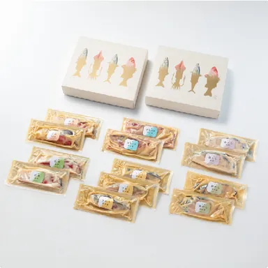 漬魚ギフトセット13点入 舞-まい-　セット内容
