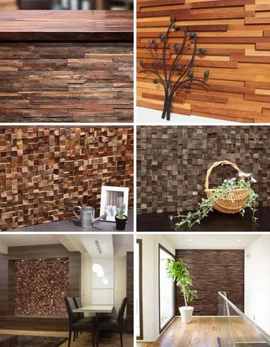 ウッドパネルの設置画像