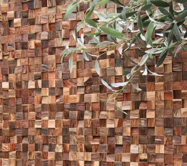 オールドマホガニー モザイク