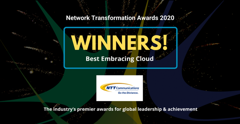 Layer123主催の
「Network Transformation Awards 2020」において
「Operator Award: Embracing Cloud」を受賞
