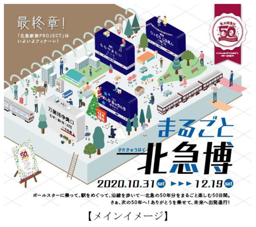 「北急家族（きたきゅうふぁみりー）PROJECT最終章 
『まるごと北急博』」を開催します