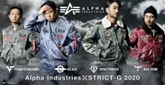 ALPHA INDUSTRIES×STRICT-G