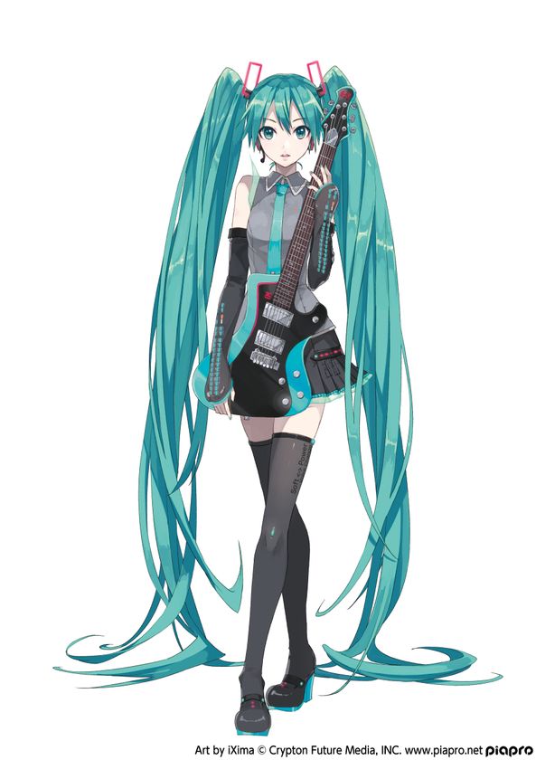 初音ミク シグネチュアモデル ESP STREAM-Miku-Customが発売決定 初音ミク シグネチュアモデル ESP STREAM-Miku-Customが発売決定