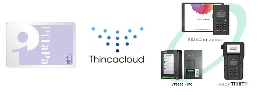 クラウド型決済プラットフォーム「Thincacloud」が
交通系ICカードPiTaPaに対応