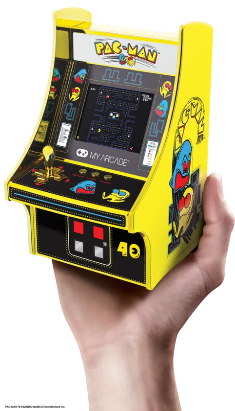 パックマン40周年記念豪華モデル「レトロアーケード<パックマン>」が パックマン40周年記念豪華モデル「レトロアーケード<パックマン>」が